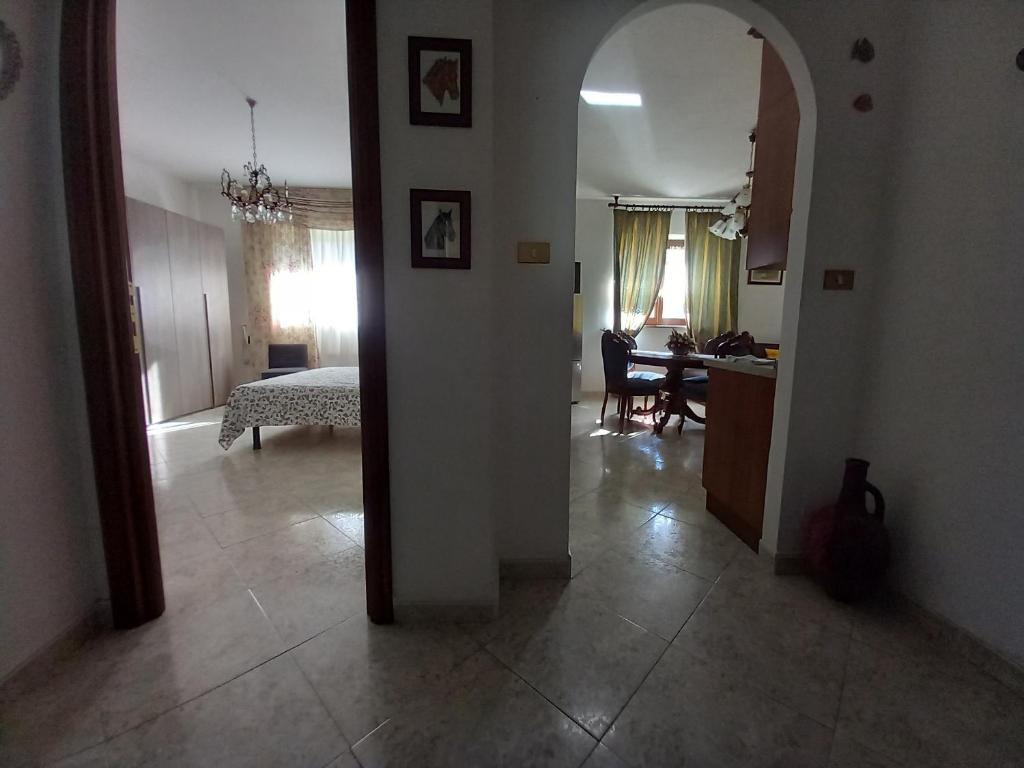 Postel nebo postele na pokoji v ubytování la casa di sotto