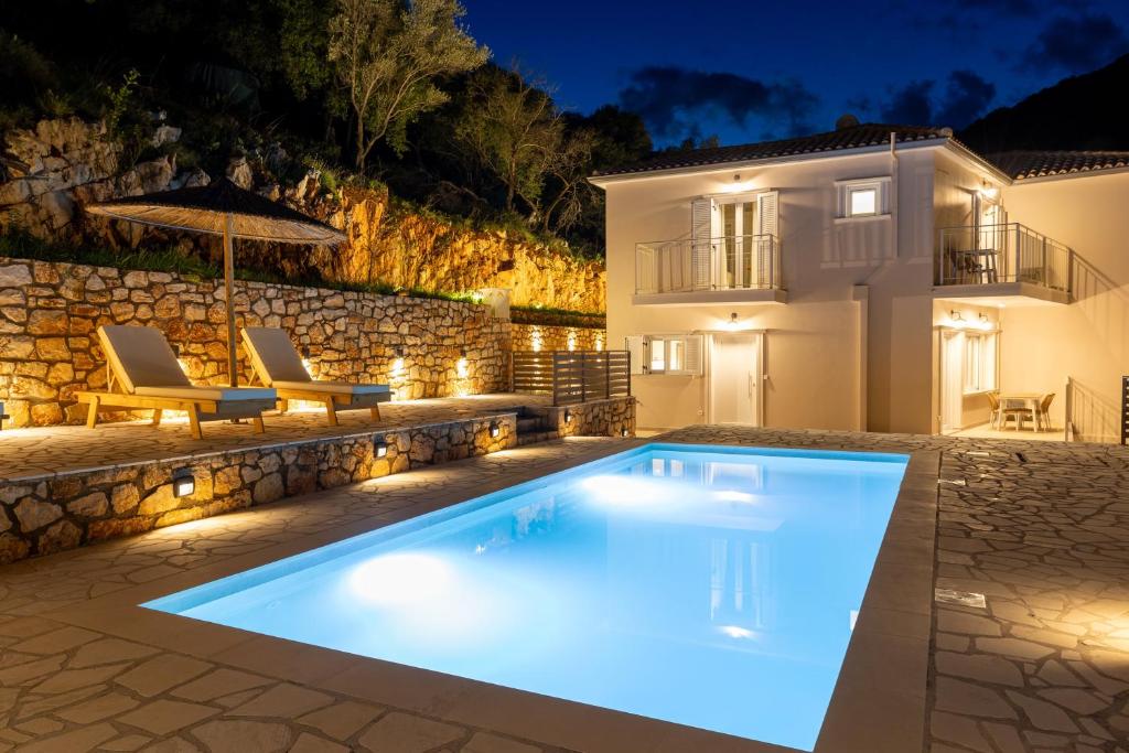 Bazén v ubytování Paradise Villas nebo v jeho okolí