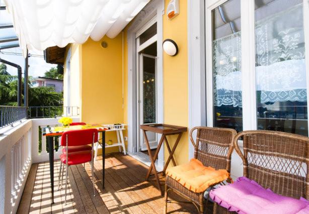 Balkon lub taras w obiekcie Apartment Como 54b
