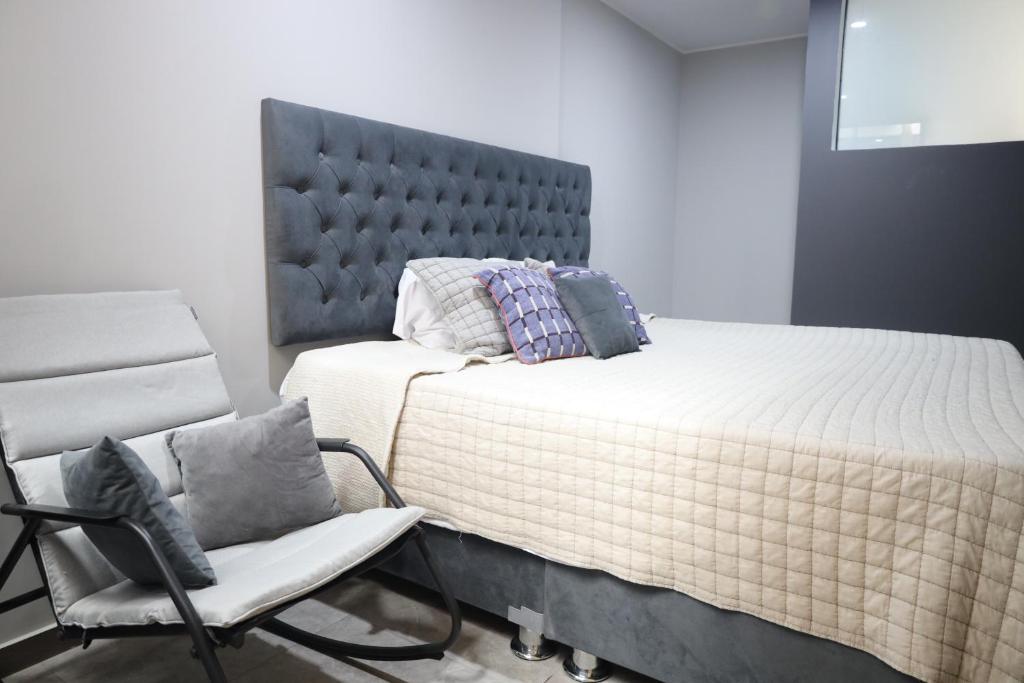 Postel nebo postele na pokoji v ubytování Casa sabina aeropuerto plus 1