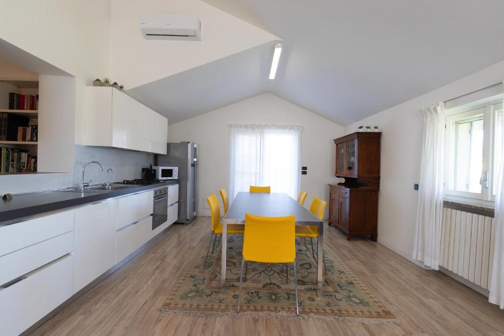 Kuchyň nebo kuchyňský kout v ubytování Casa Vecchia Quercia