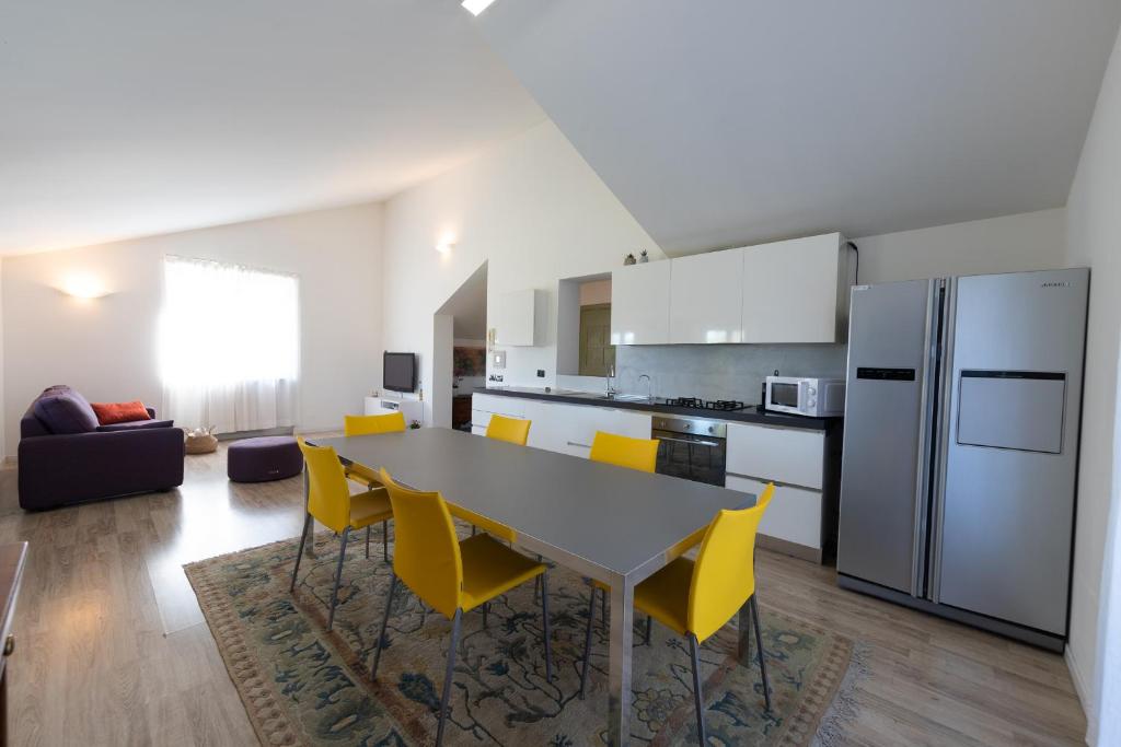 Kuchyň nebo kuchyňský kout v ubytování Casa Vecchia Quercia