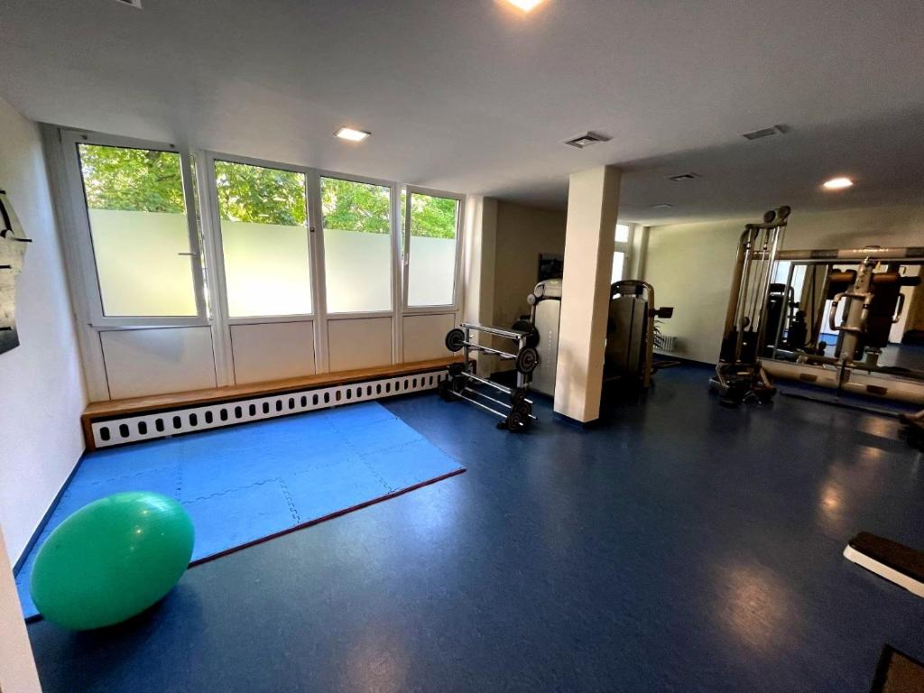 Fitness centrum a/nebo fitness zařízení v ubytování Casa Köstner
