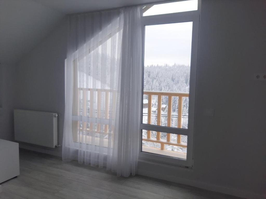 Balkón nebo terasa v ubytování Sofi