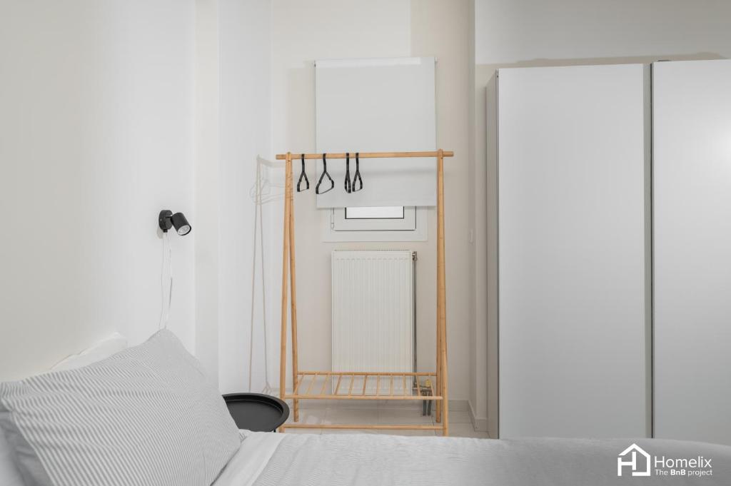 Postel nebo postele na pokoji v ubytování Agora Central Home