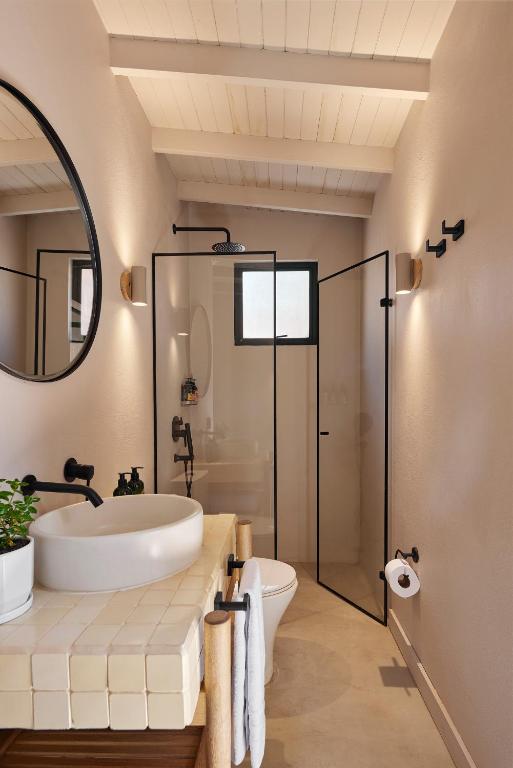 Koupelna v ubytování Antipoda Hotel Boutique