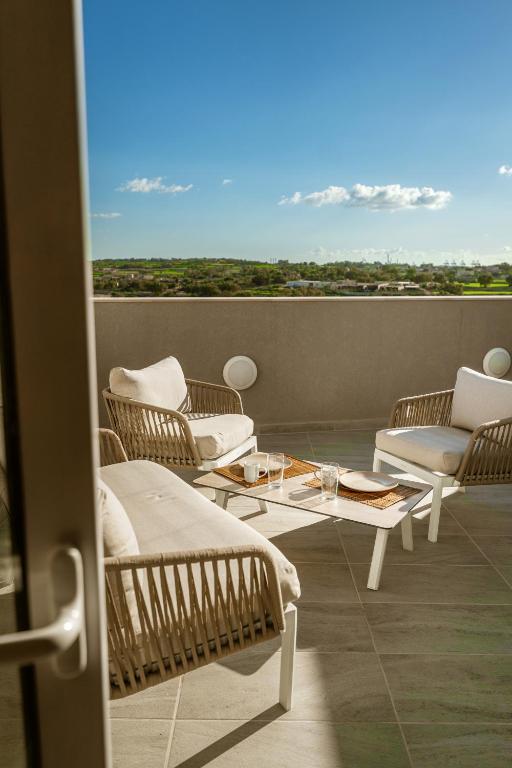 Balkón nebo terasa v ubytování Malta Serenity Home