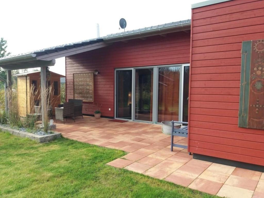 Das Gebäude in dem sich das Ferienhaus befindet