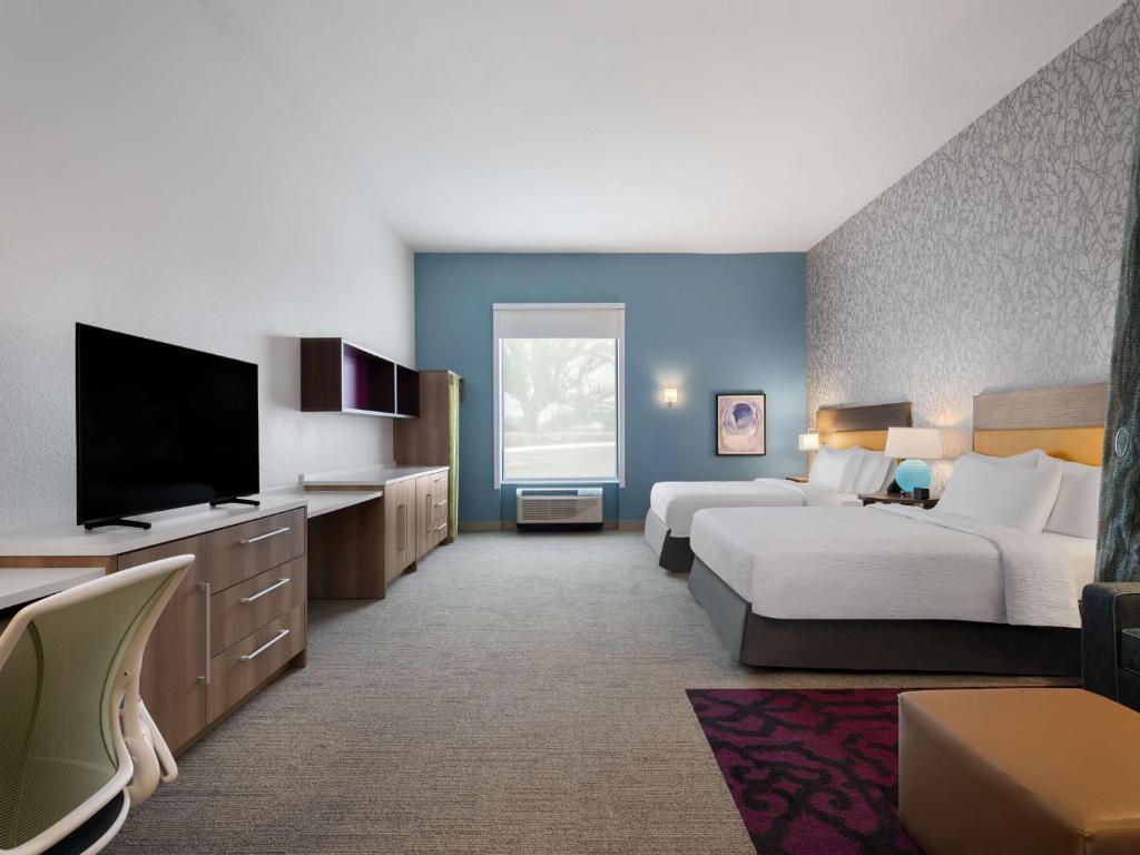 Home2 Suites By Hilton Round Rock Medical Center - Suite Estudio Con Dos Camas Queen