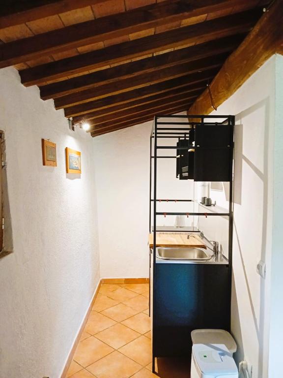 Kuchyň nebo kuchyňský kout v ubytování Borgo de' Muracci