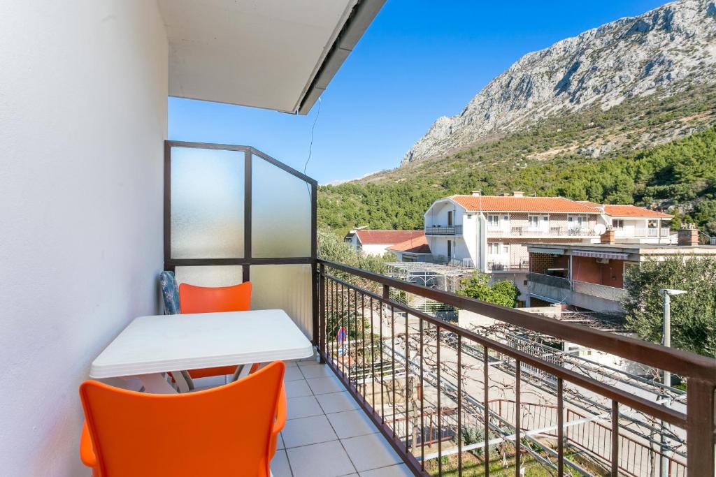 Nespecifikovaný výhled na hory nebo výhled na hory při pohledu z apartmánu
