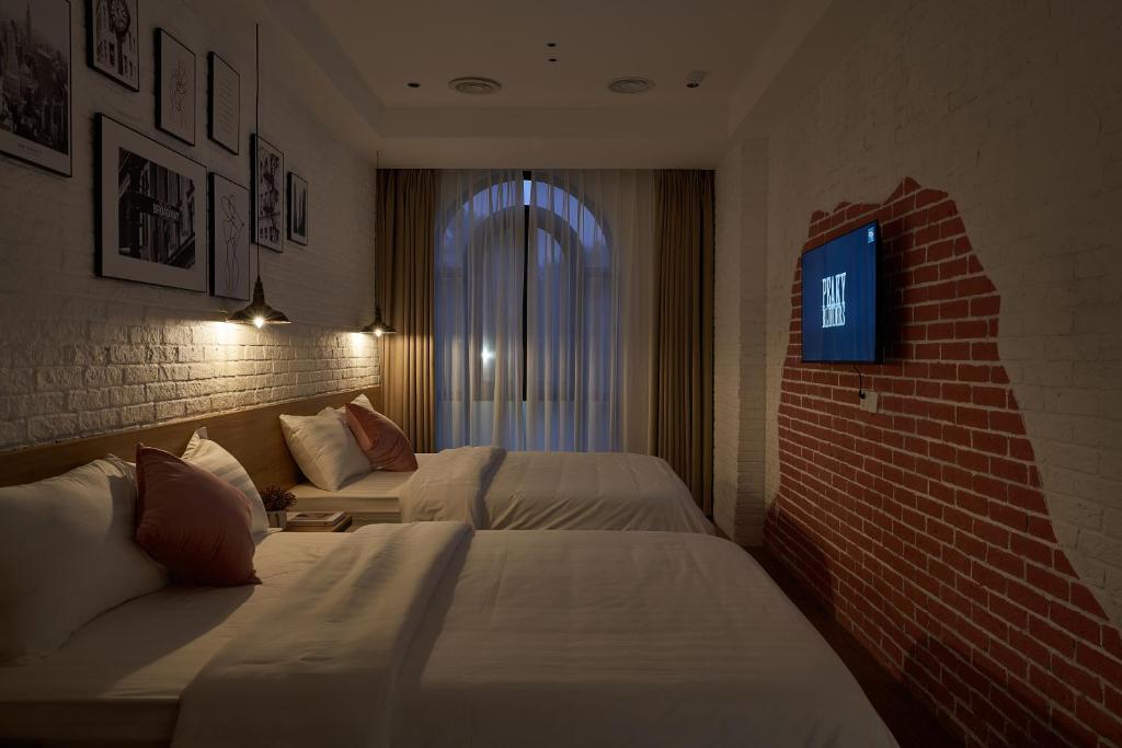 Postel nebo postele na pokoji v ubytování Hotel Ocean Homes