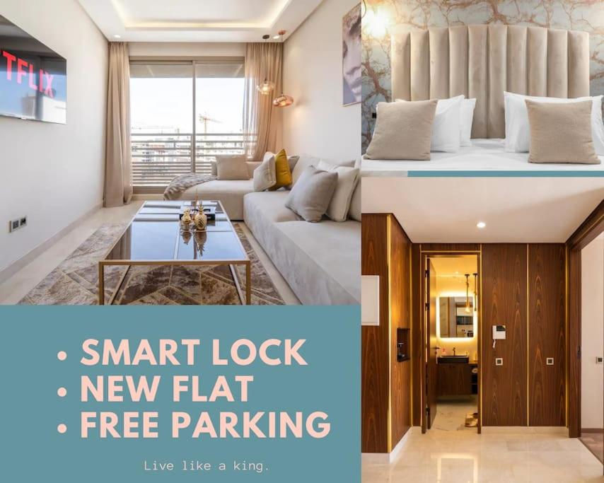 Keyless Smart door/ New /Free parking/Central, Casablanca (updated ...