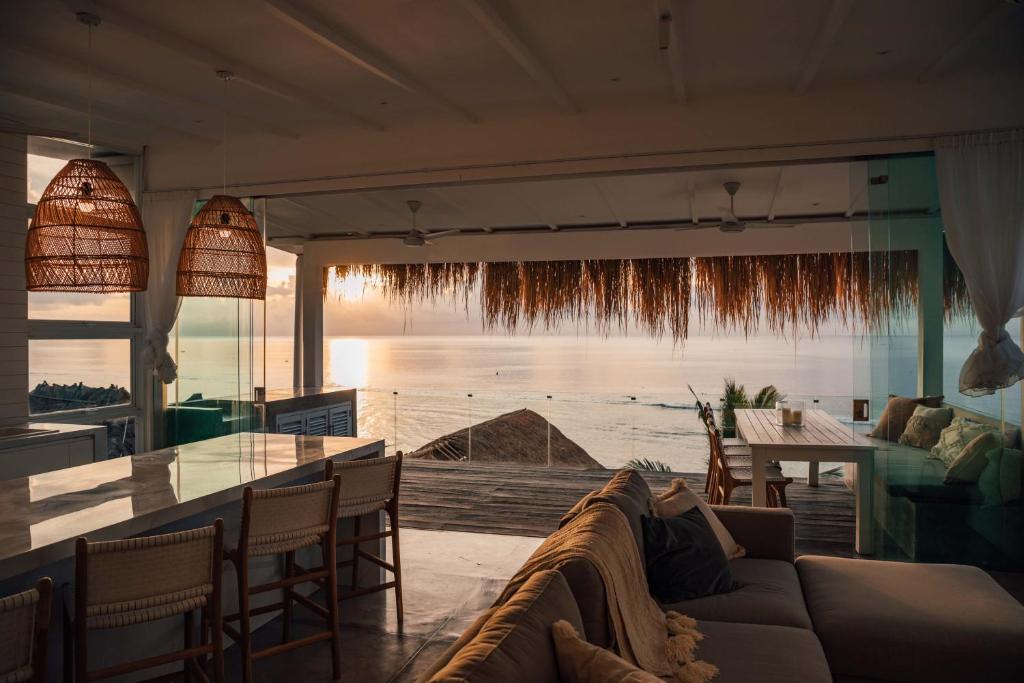 Posezení v ubytování Mahi Mahi Beach Shack And Suites