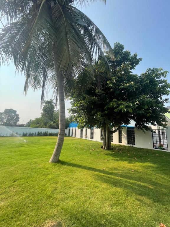Zahrada ubytování Chao Sam Ran Pool Villa Phetchaburi หาดเจ้าสำราญ เพชรบุรี ราคาสำหรับ 8 ท่าน