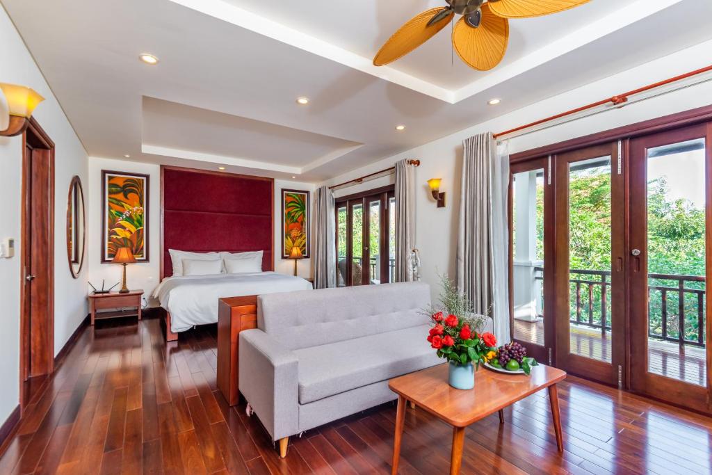Posezení v ubytování Da Nang Beach Villa Resort
