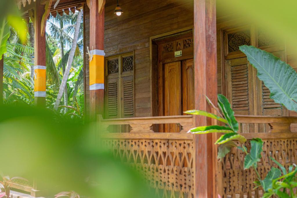 Zahrada ubytování Abian Ubud View