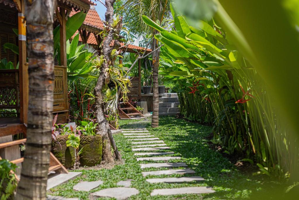 Zahrada ubytování Abian Ubud View