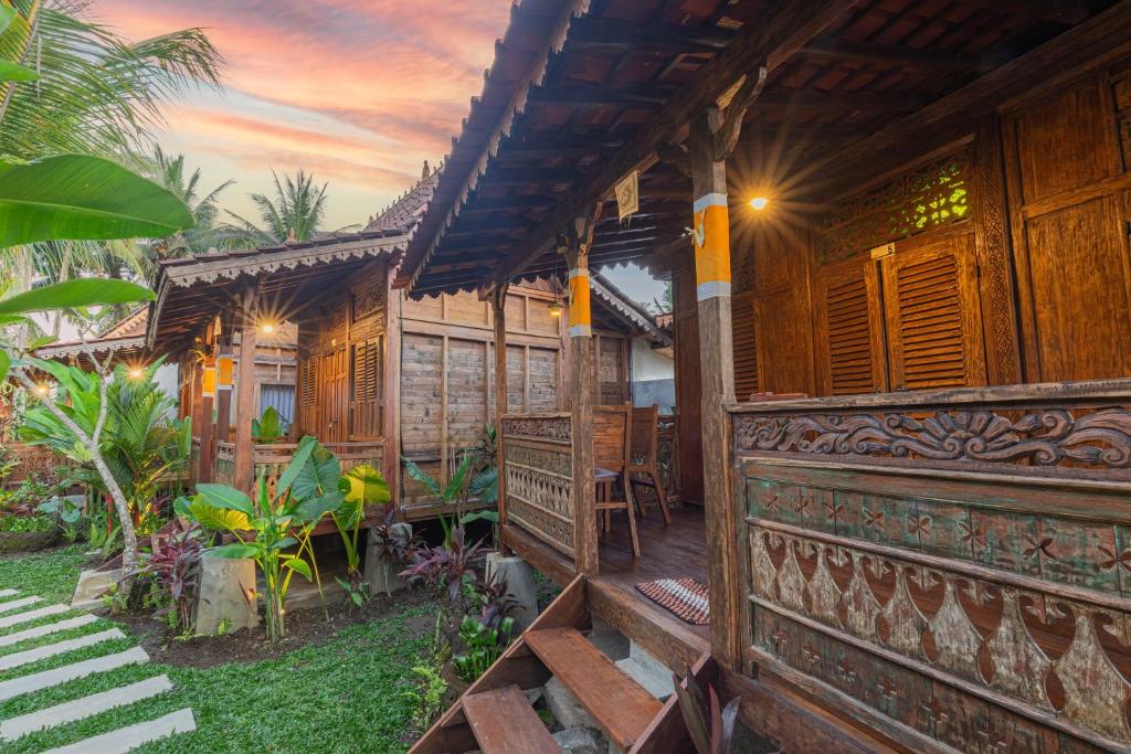 Zahrada ubytování Abian Ubud View
