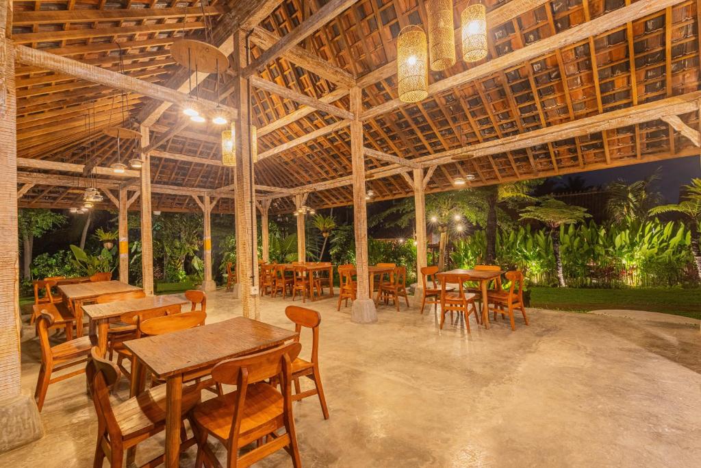 Restaurace v ubytování Abian Ubud View