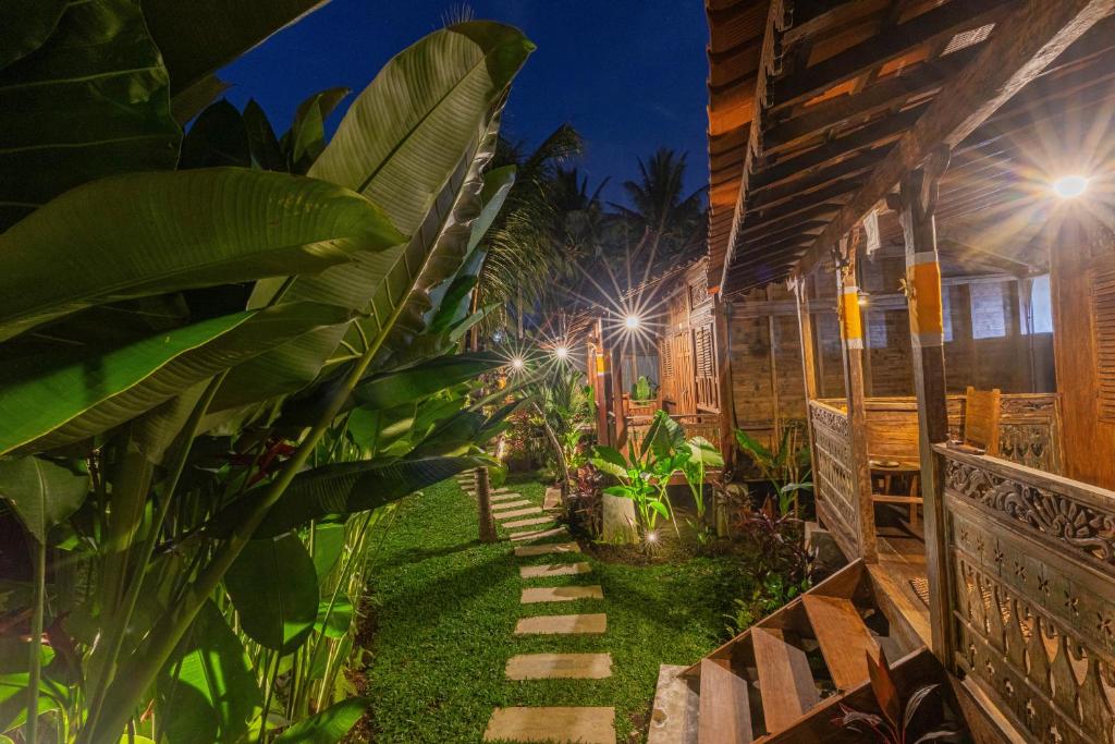 Zahrada ubytování Abian Ubud View