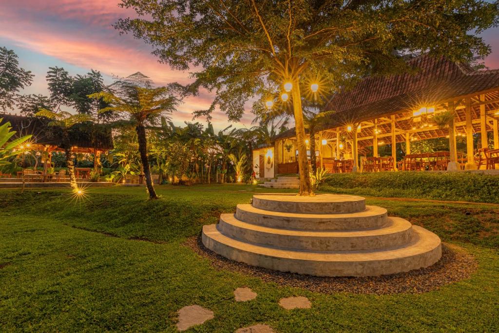 Zahrada ubytování Abian Ubud View