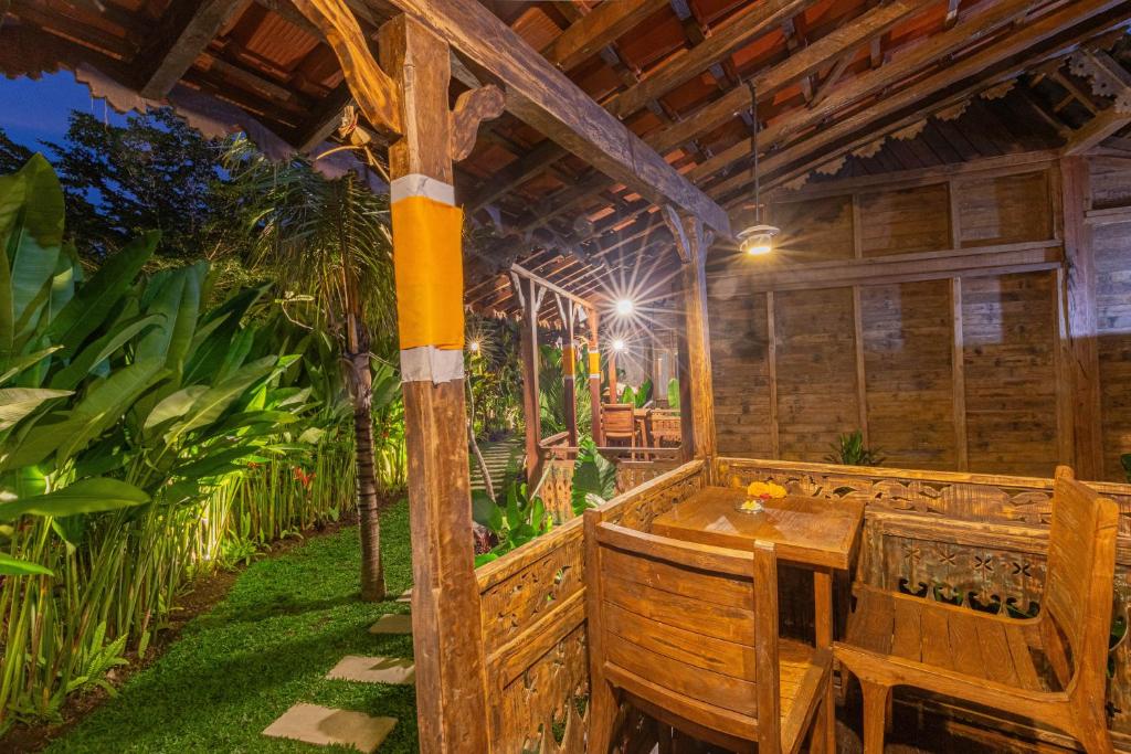 Zahrada ubytování Abian Ubud View