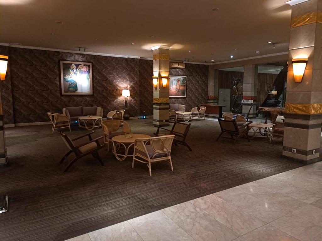 Posezení v ubytování Bali World Hotel