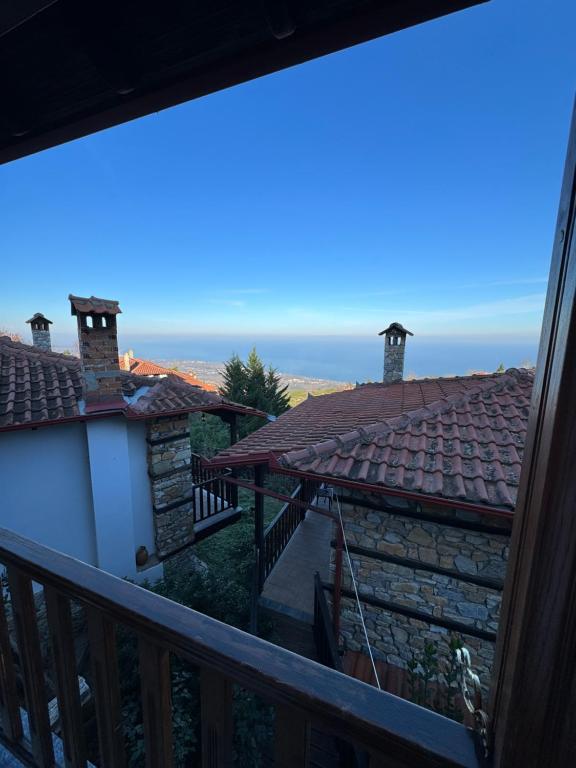 Balkón nebo terasa v ubytování Enastron Guesthouse