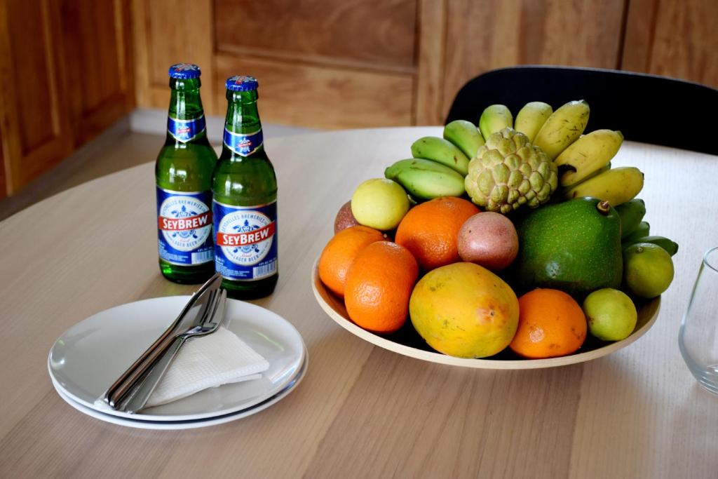 Nápoje v ubytování Lagati Seychelles