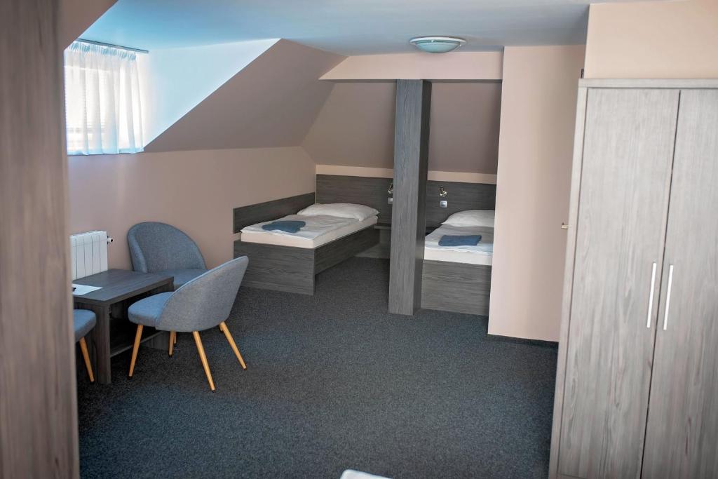 Ein Bett oder Betten in einem Zimmer der Unterkunft Almond