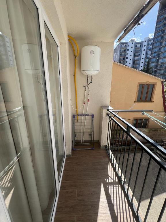Balkón nebo terasa v ubytování HOTEL PARIS
