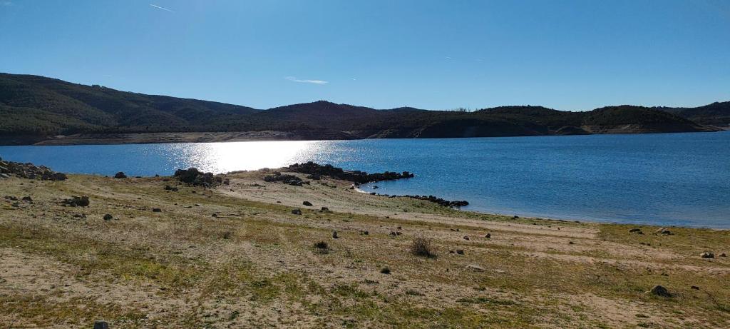 Paisaje cerca de este camping