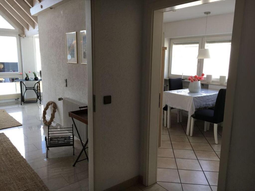 Ruang duduk di Holiday apartment Helde Hochberg