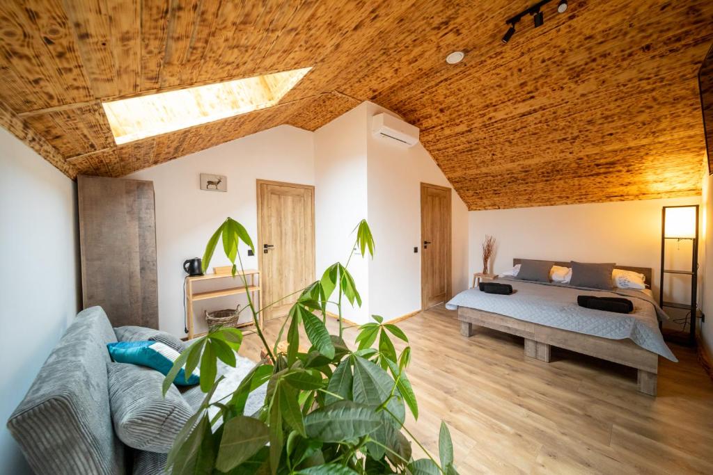 Czarni Górale - Habitación Triple Con Baño Privado