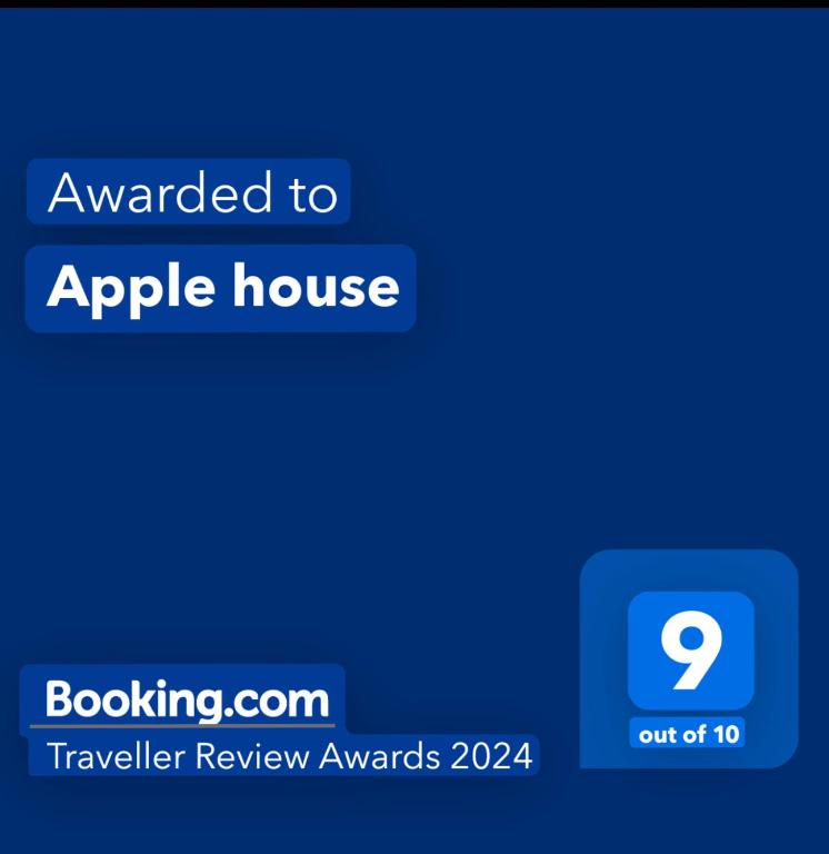 Apple house tanúsítványa, márkajelzése vagy díja