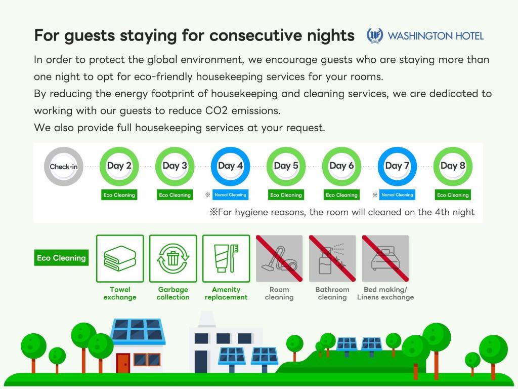 a screenshot of a website with a diagram of houses at Kansai Airport Washington Hotel in Izumi-Sano