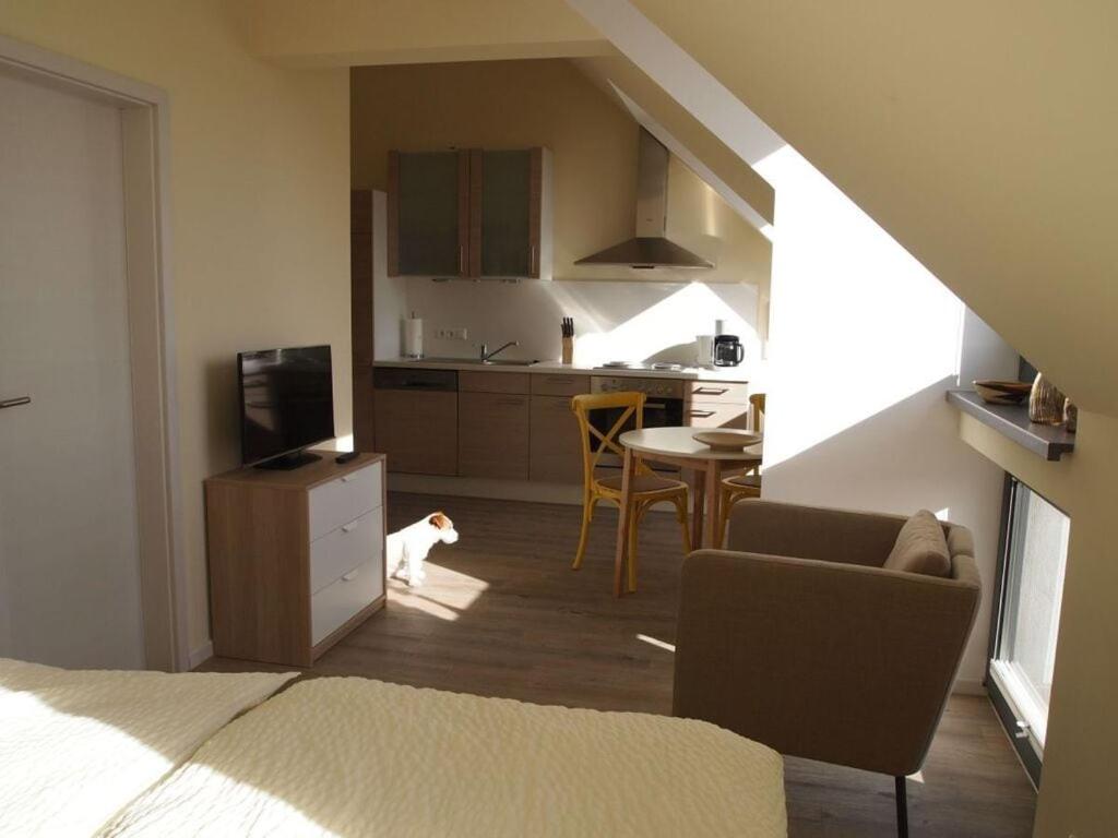 Apartment with a landscaped garden, Birkholz, Germany