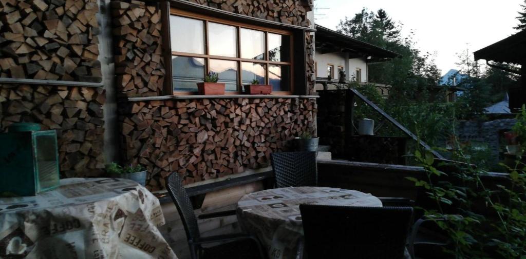 Un balcon sau o terasă la Basislager Kaiser Kaiserhaus