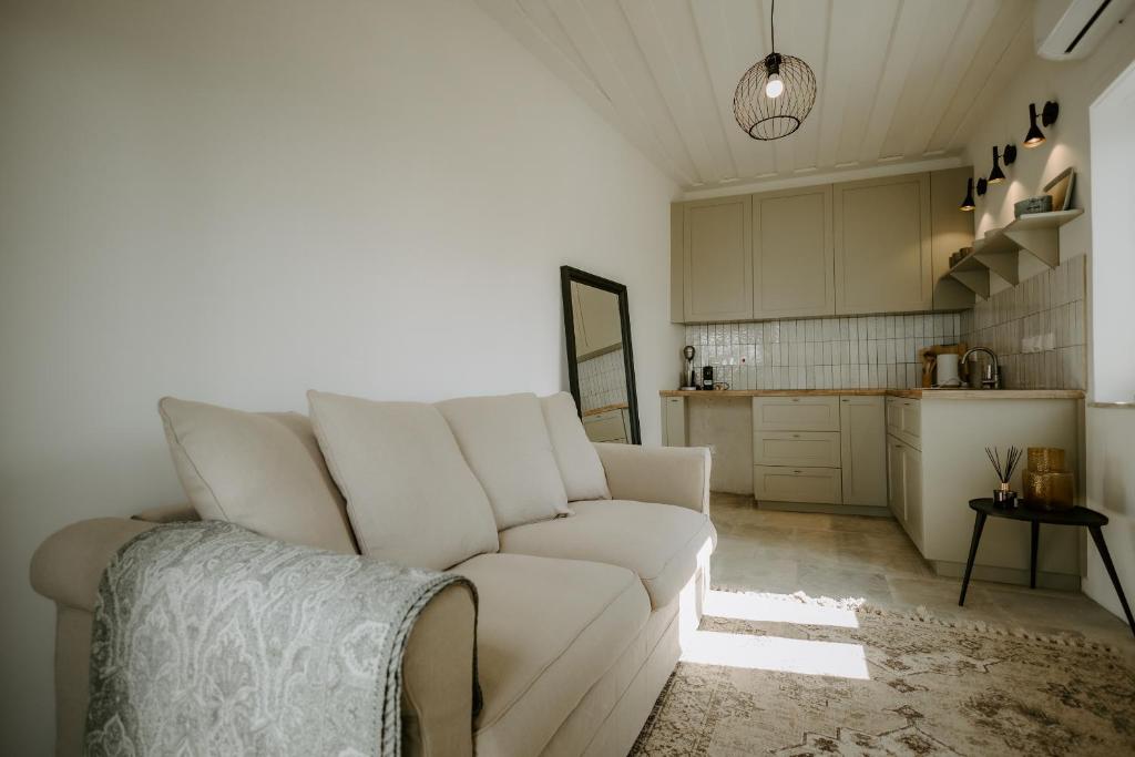 Kuchyň nebo kuchyňský kout v ubytování Smaragda's Guest Rooms