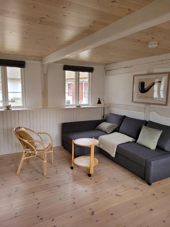 Posezení v ubytování Ragnhilds Gård, Hostel