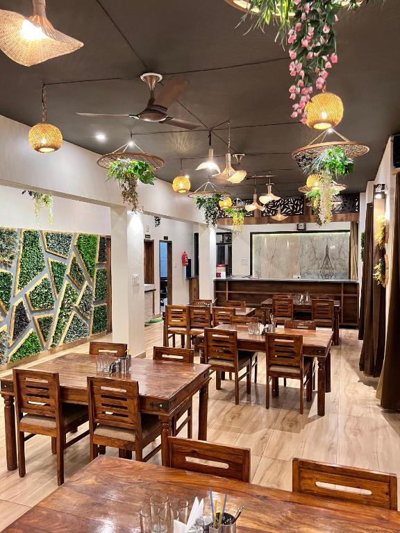 Restaurace v ubytování Hotel Leela Vilas Pushkar -A Boutique Hotel