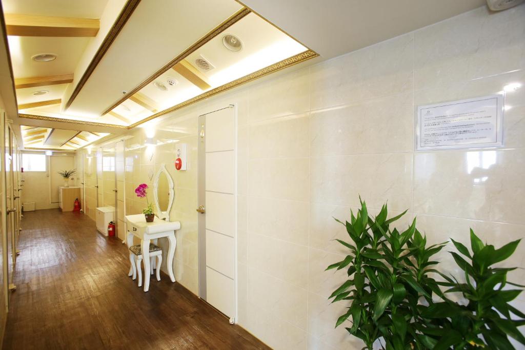 Koupelna v ubytování K-POP Residence Myeongdong 1