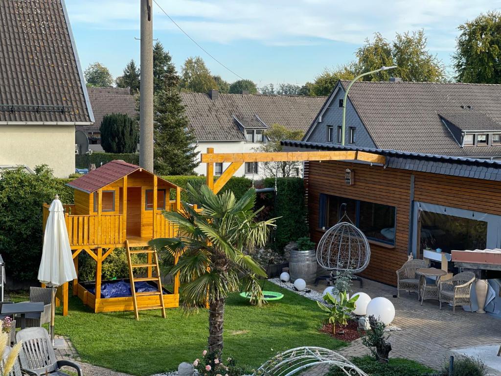 Herní místnost nebo prostor pro děti v ubytování Haus Cornelia II