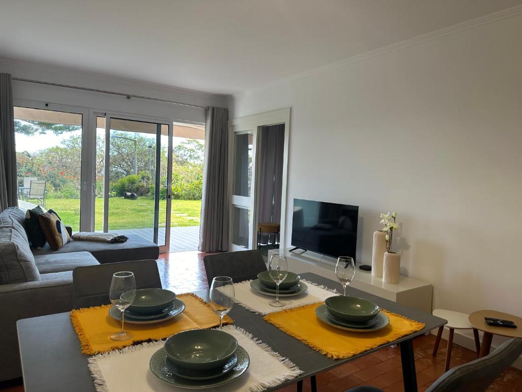 TV a/nebo společenská místnost v ubytování Discovery 1