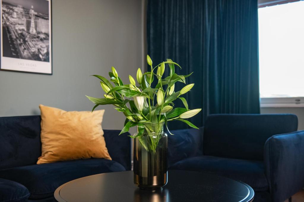 Posezení v ubytování Quality Hotel Galaxen