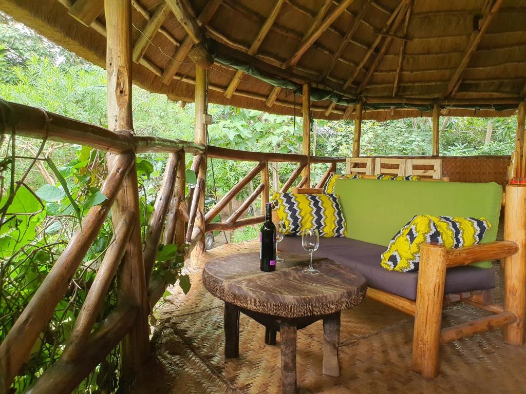 Zahrada ubytování Pumba Safari Cottages