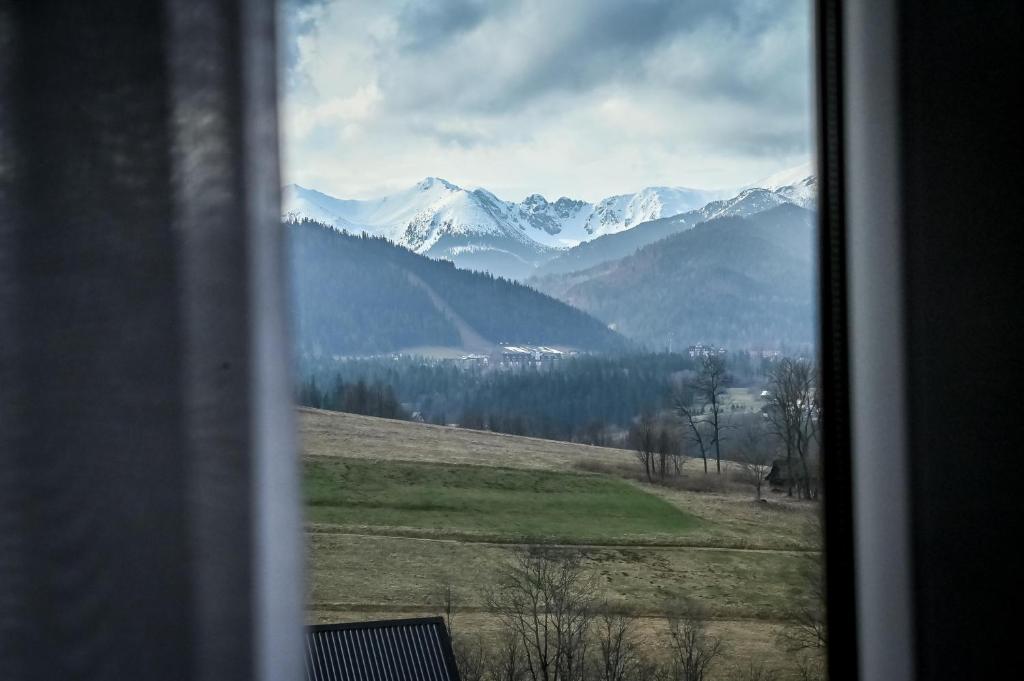 Nespecifikovaný výhled na hory nebo výhled na hory při pohledu z bed and breakfast