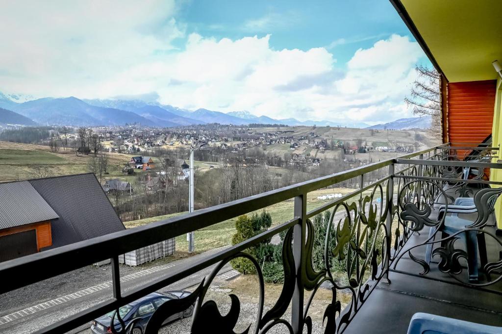 Nespecifikovaný výhled na hory nebo výhled na hory při pohledu z bed and breakfast