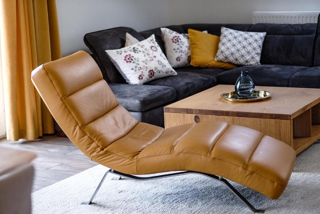 Posedenie v ubytovaní Apartament Spacerowa Lux